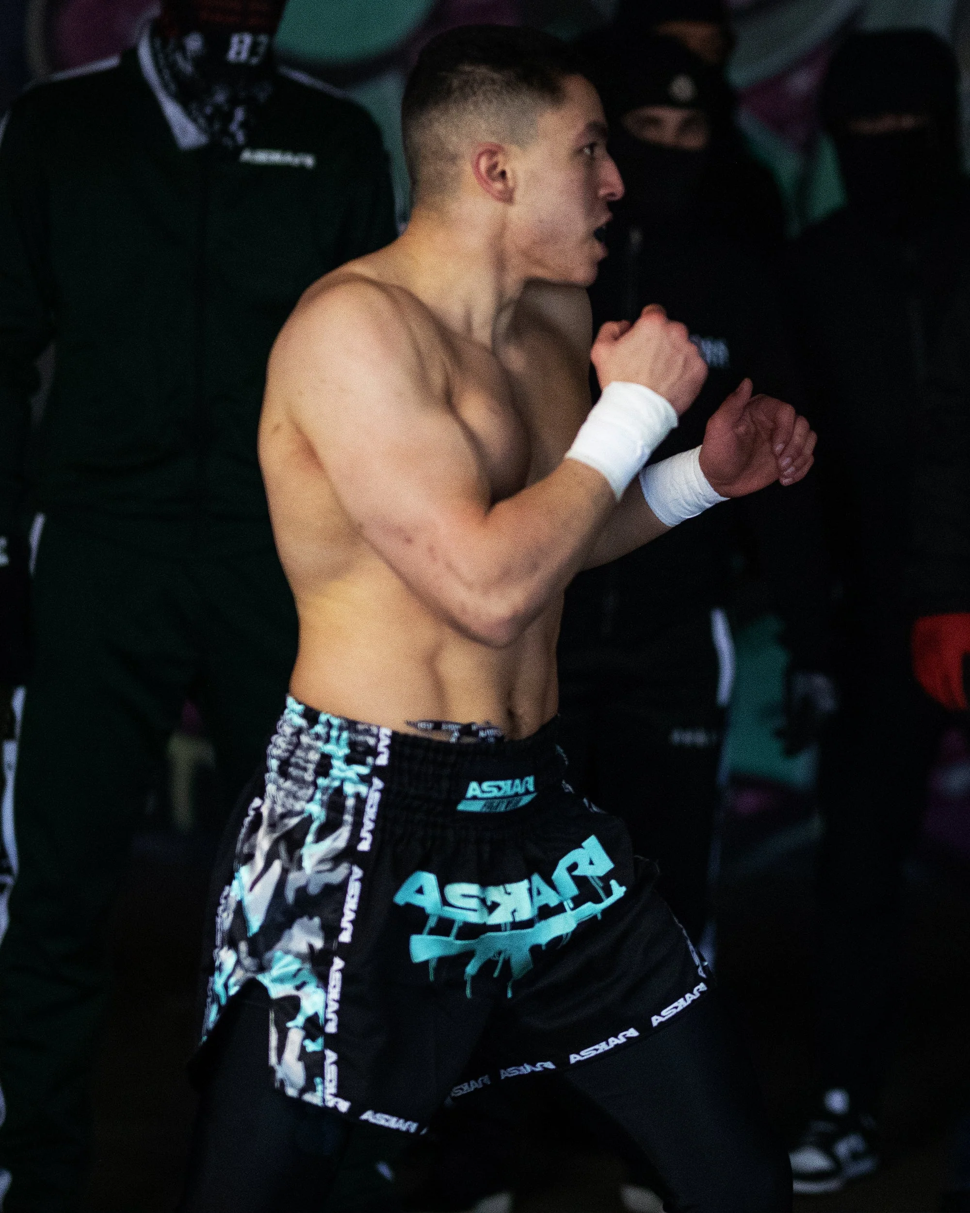 "ICE" MUAY THAI SHORTS - Image 2