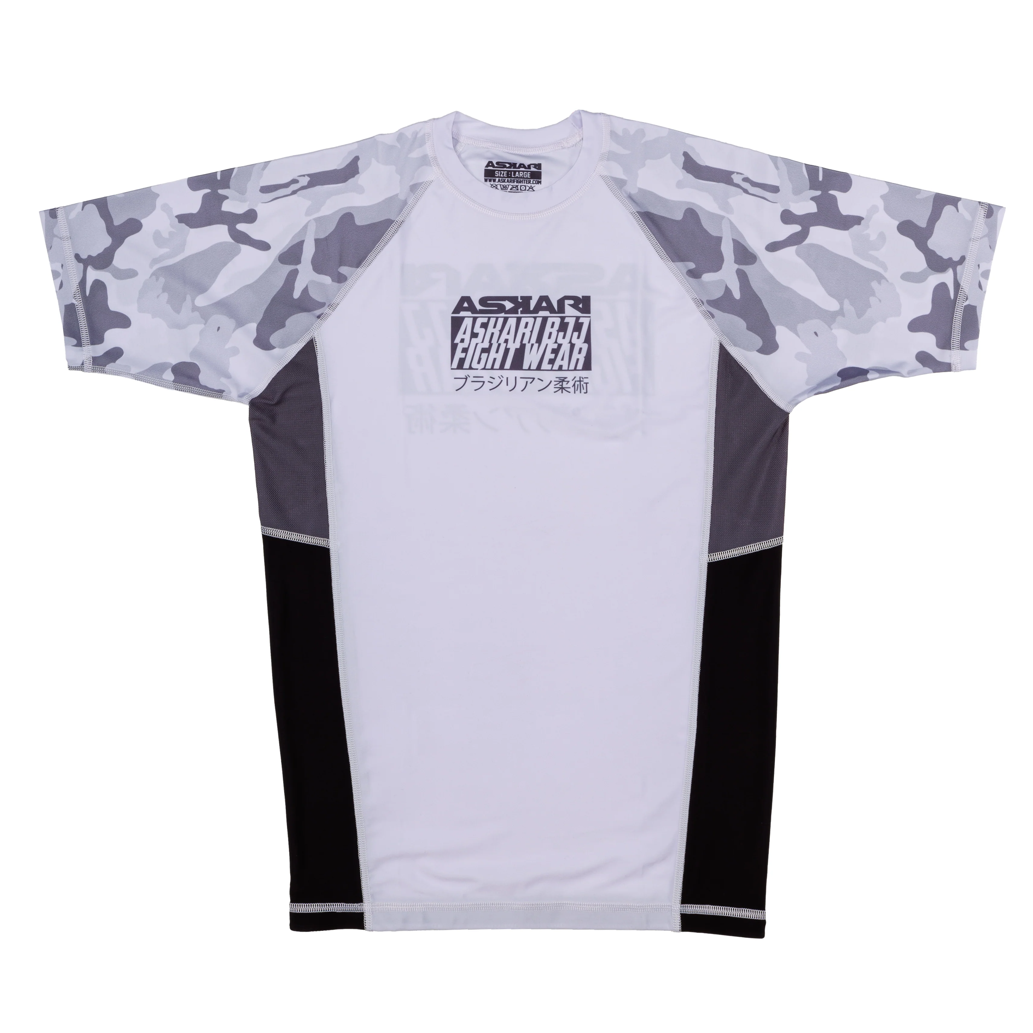 ASKARI IBJJF NO-GI RASHGUARD [SHORT-SLEEVE] - Image 38