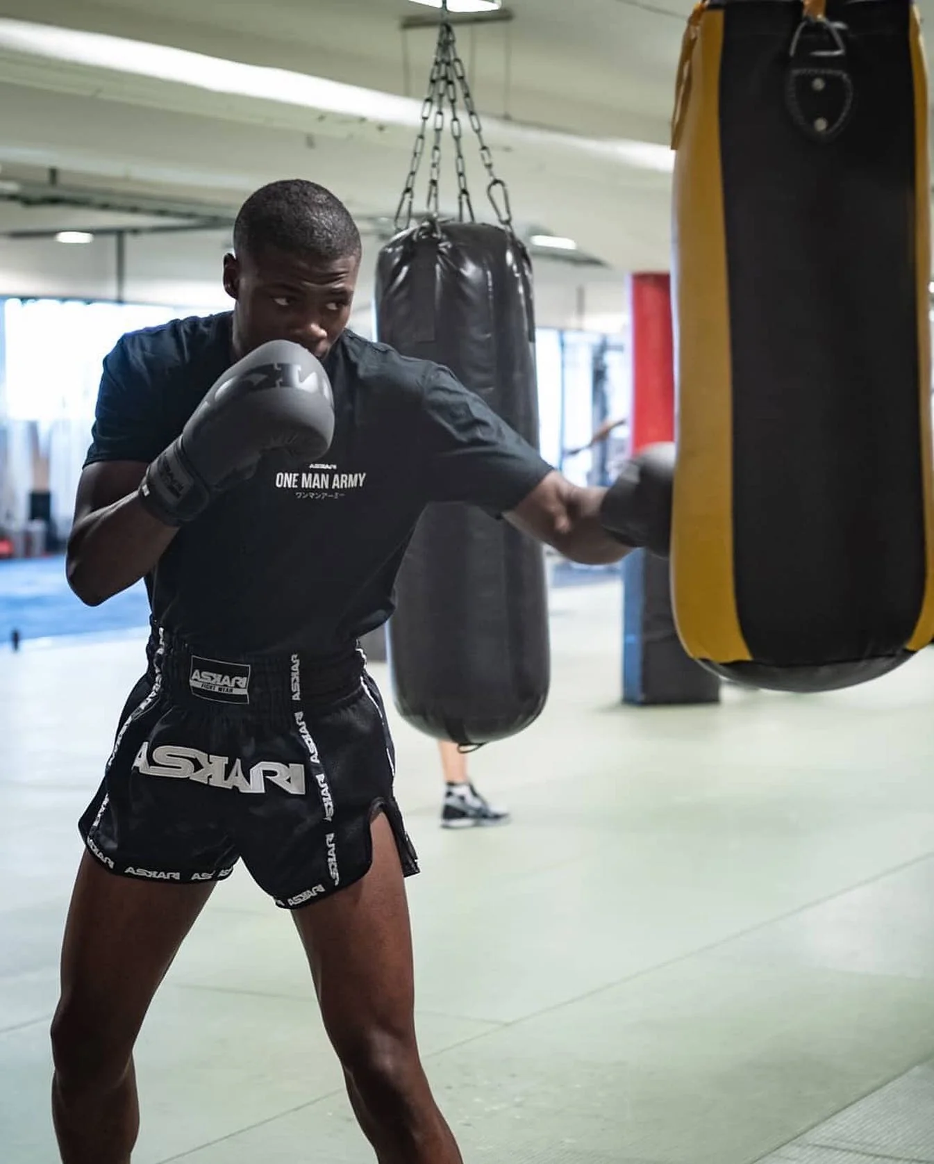 "BLACKOUT" MUAY THAI SHORTS - Image 4