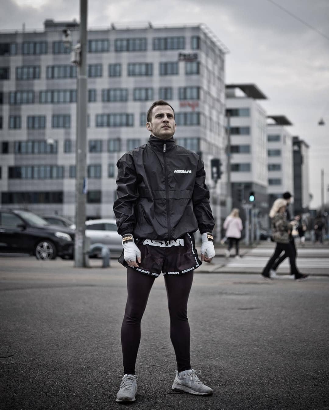 "BLACKOUT" MUAY THAI SHORTS - Image 7