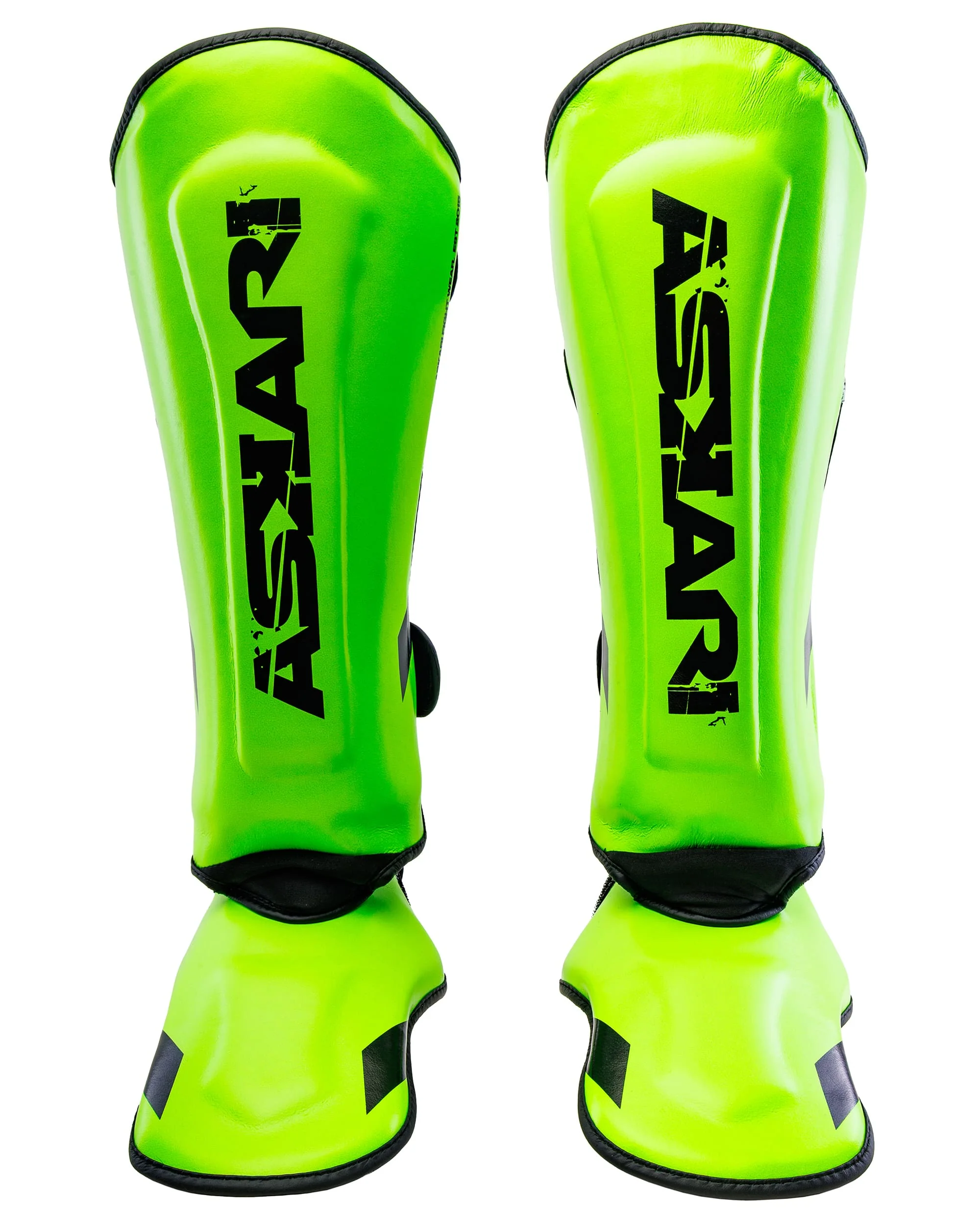 "BLAZE" SHINGUARDS [FLUOR GREEN] - Image 3