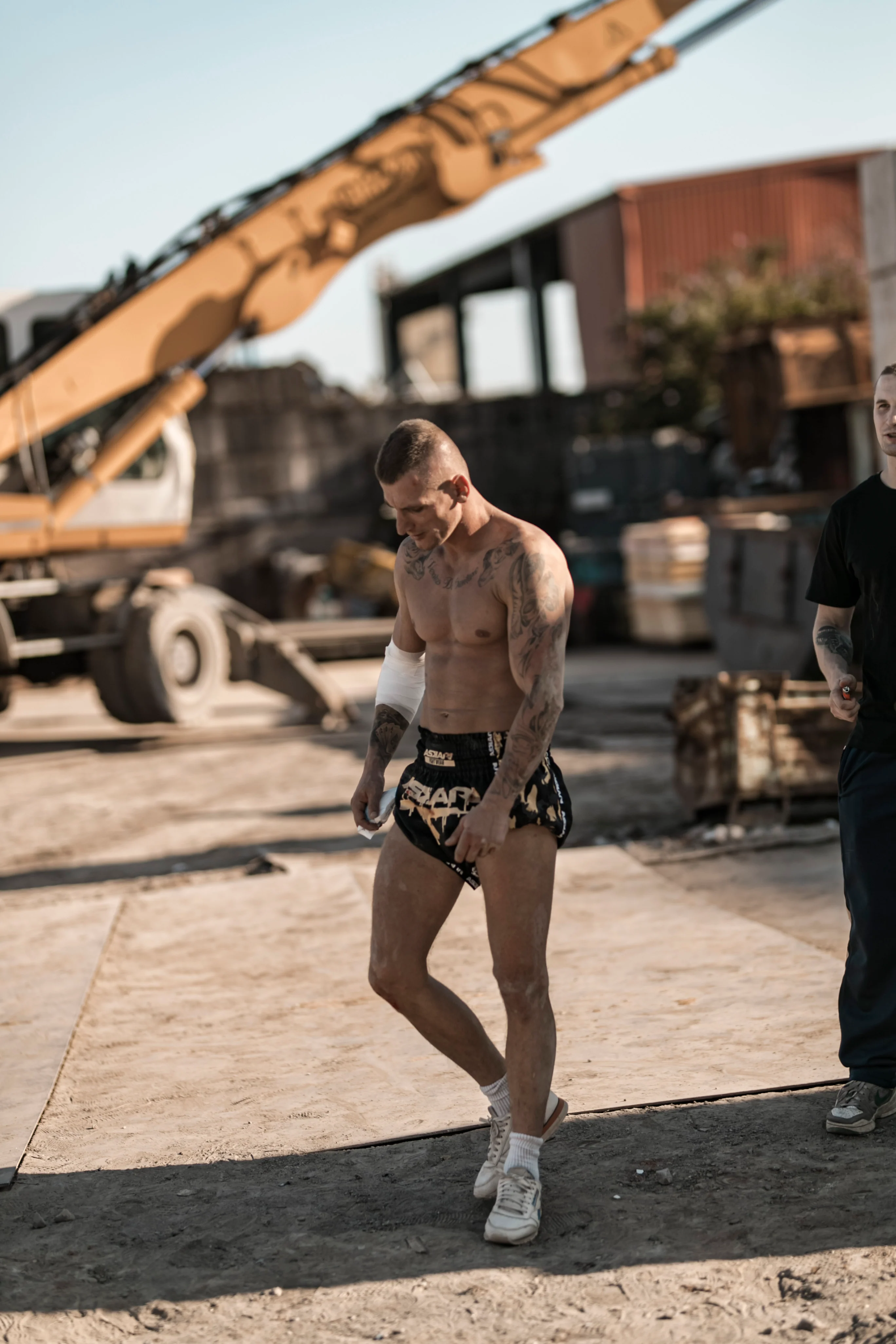 "DAHAB" MUAY THAI SHORTS - Image 2