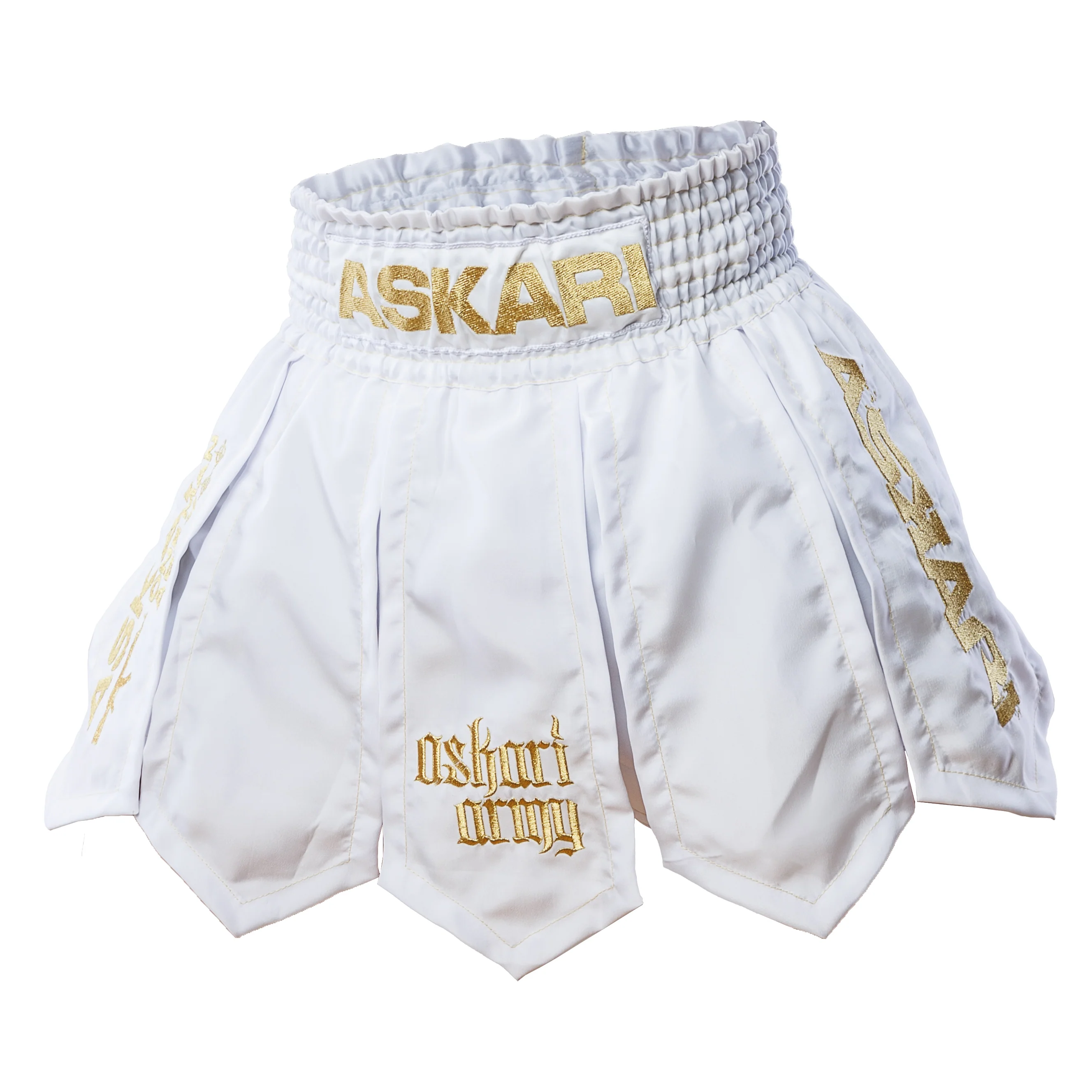 GLADIATOR SHORTS [WHITE/GOLD] - Image 17