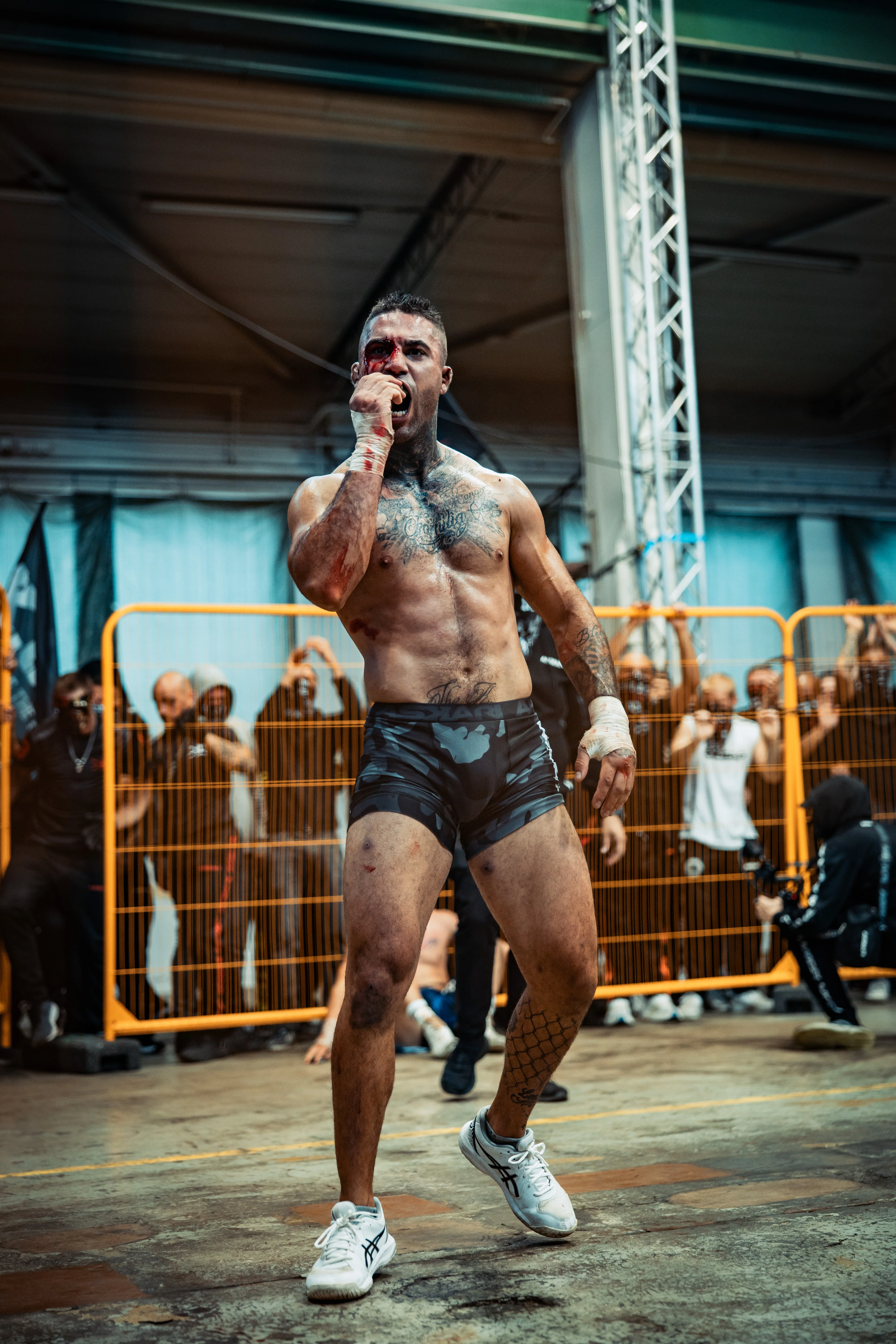 "HELLHOUND" VALE TUDO SHORTS - Image 5