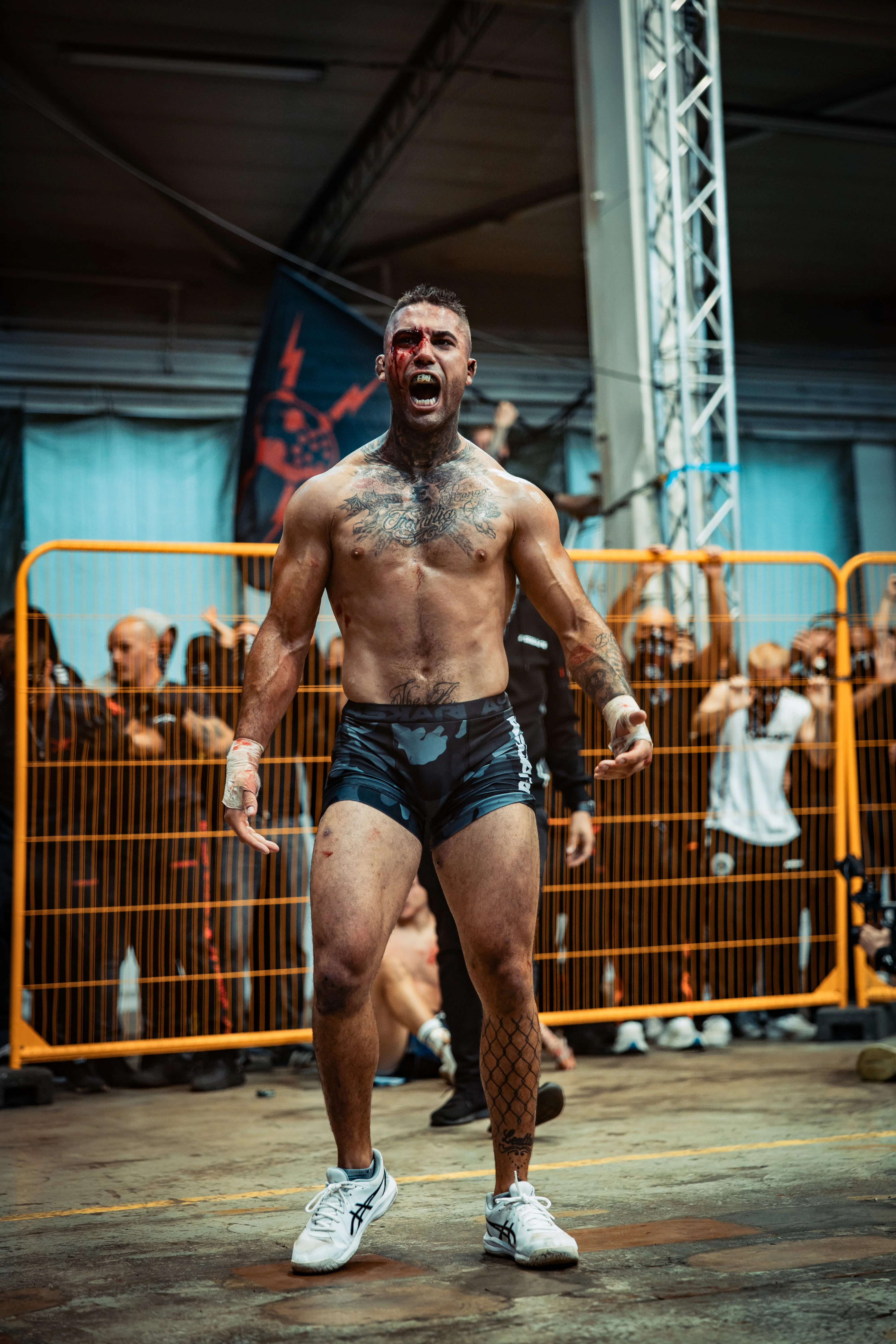 "HELLHOUND" VALE TUDO SHORTS - Image 6
