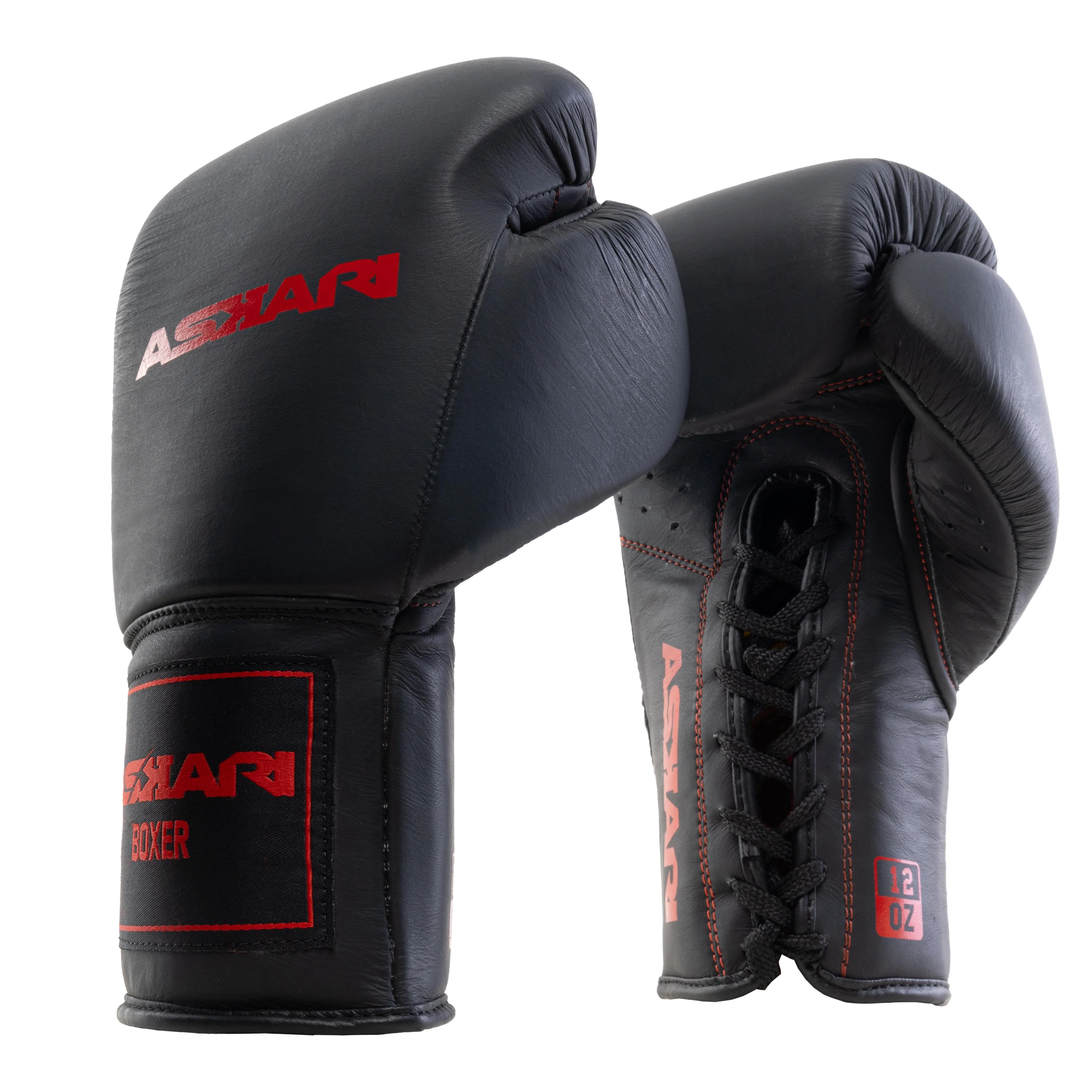 LACE UP PROFFESIONAL BOXING GLOVES [FIRE] - Image 7