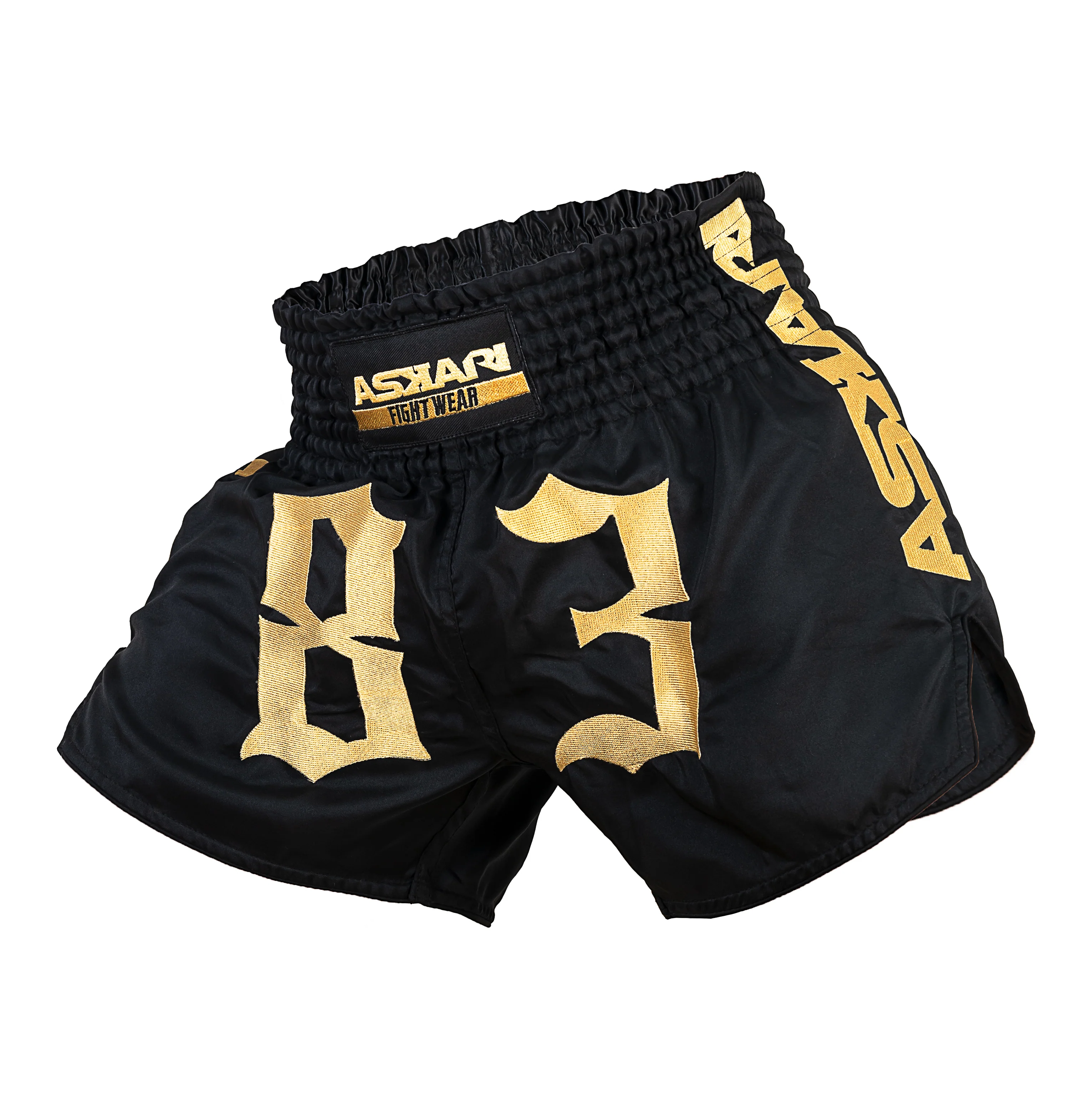 "MARLBORO 83" ASKARI MUAY THAI SHORTS - Image 2