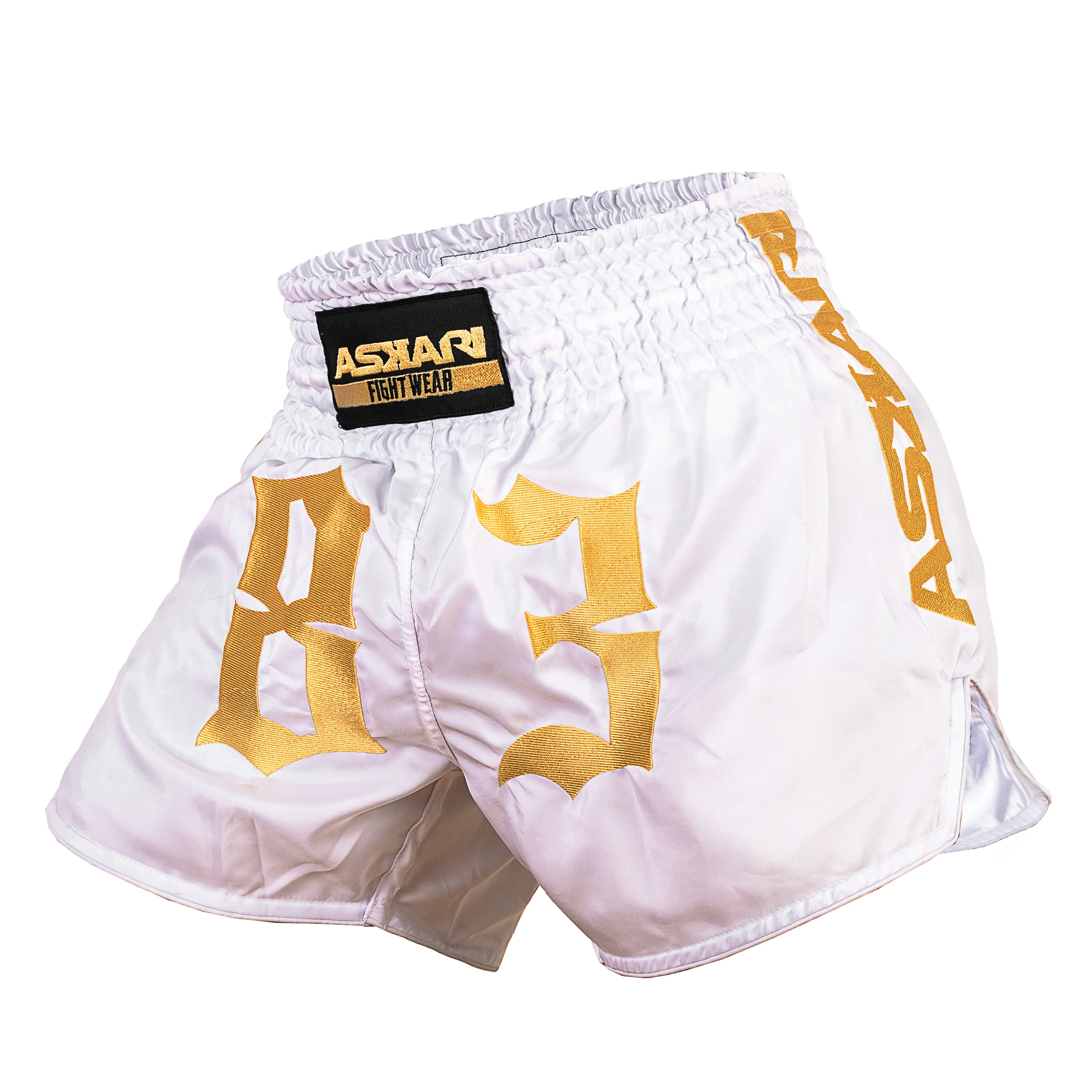 "MARLBORO 83" ASKARI MUAY THAI SHORTS - Image 5