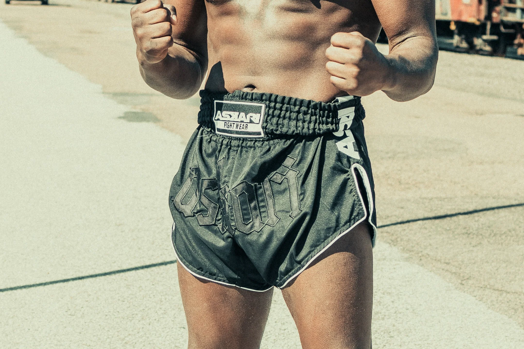 "MARLBORO" MUAY THAI SHORTS - Image 10