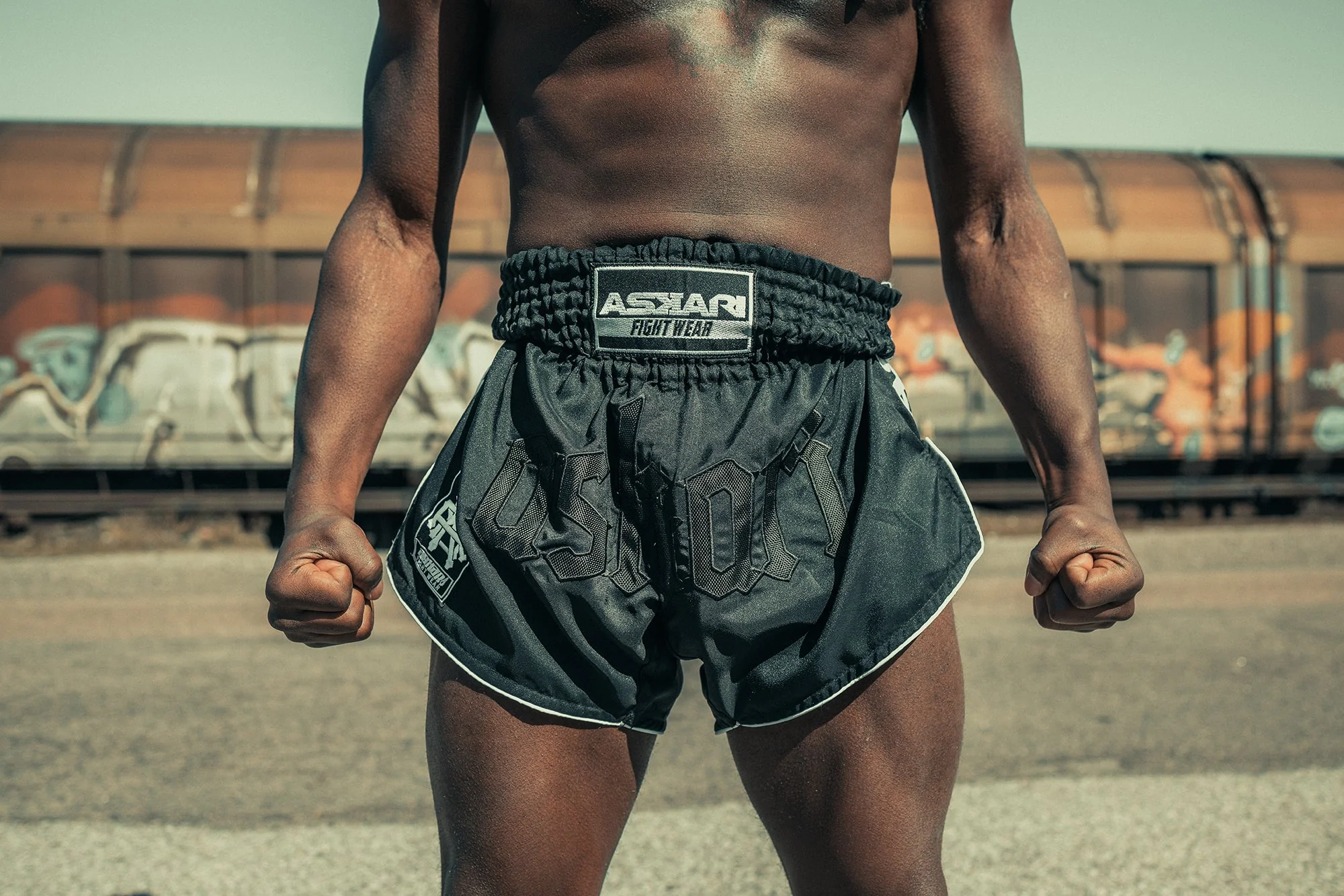 "MARLBORO" MUAY THAI SHORTS - Image 11