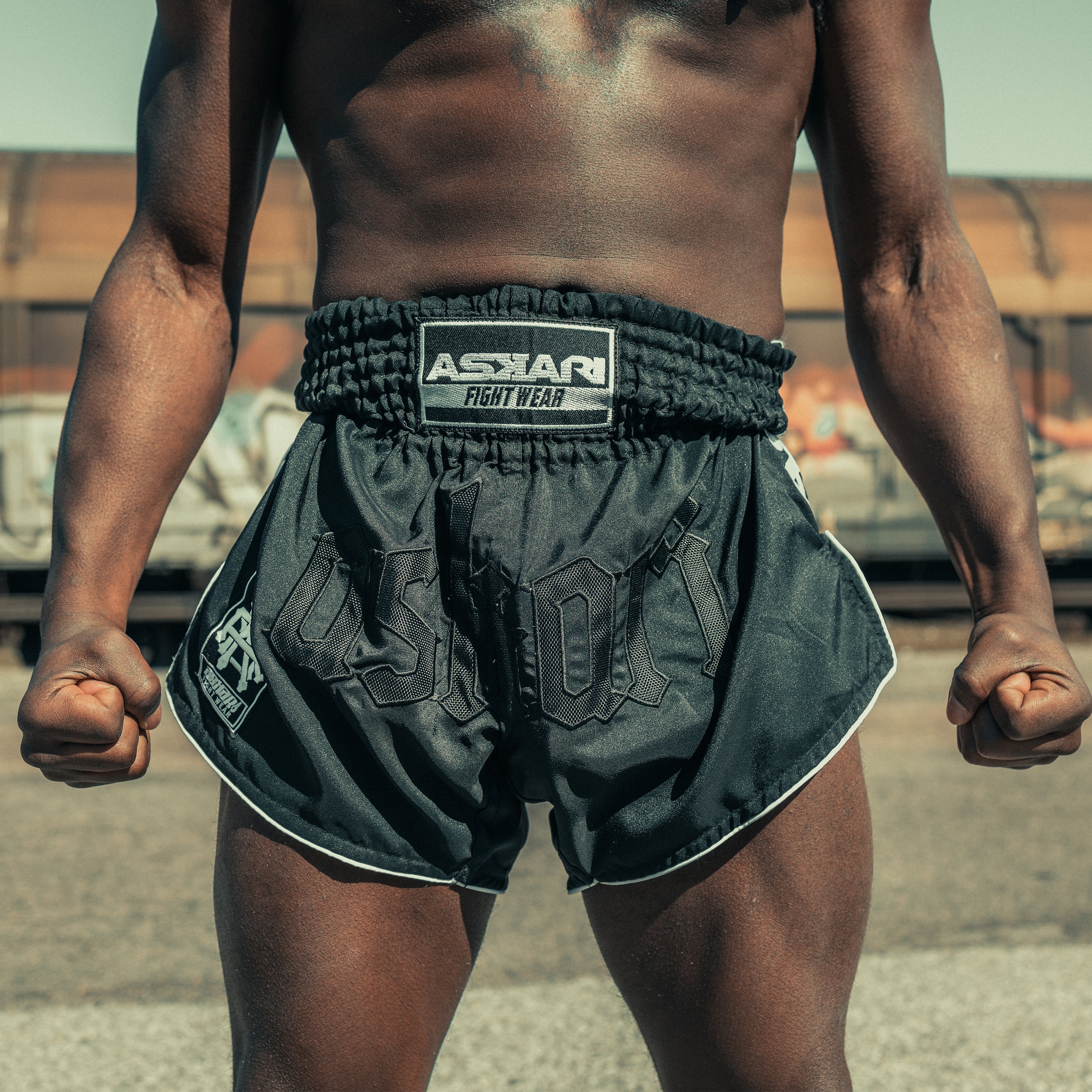 "MARLBORO" MUAY THAI SHORTS - Image 8
