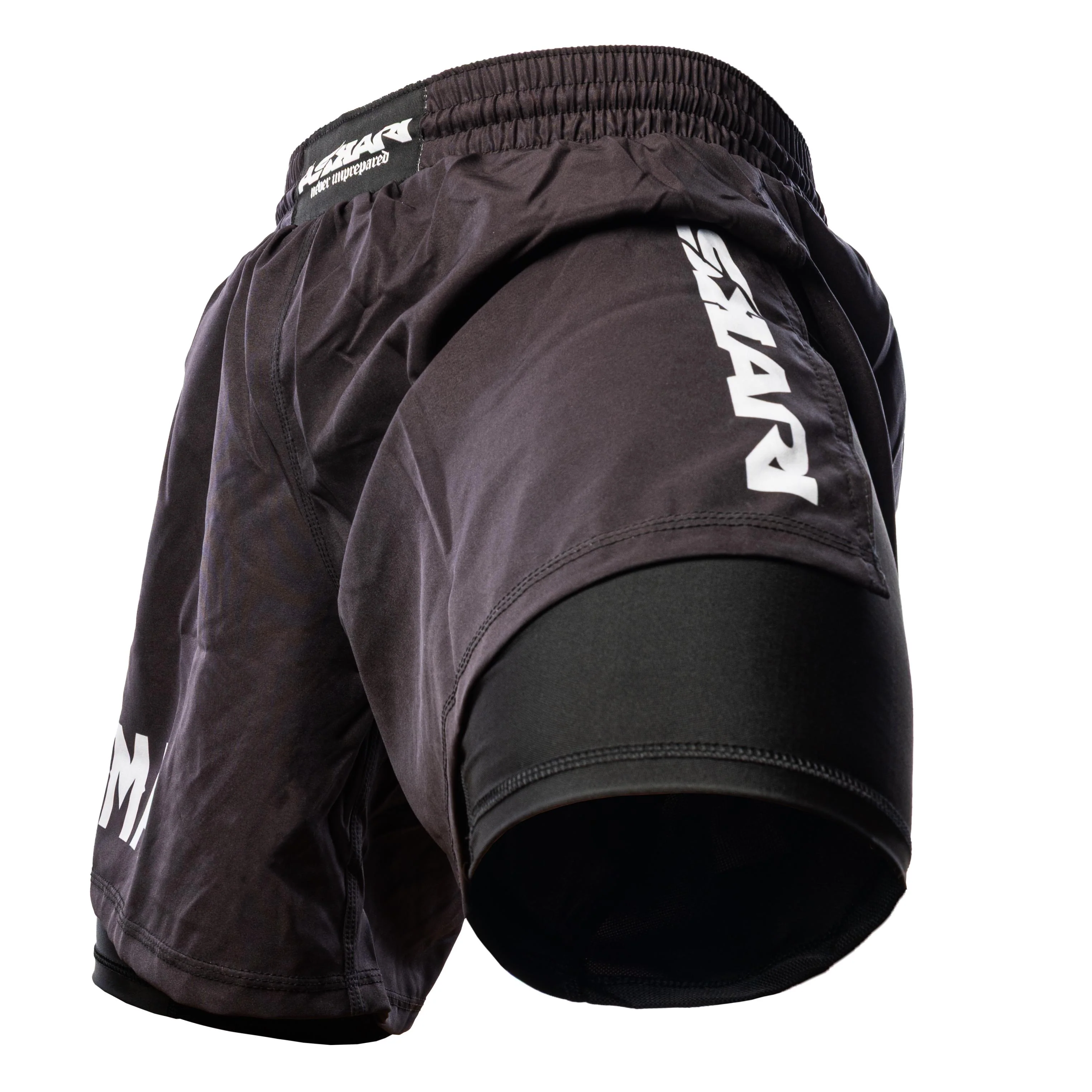 "MAYDAY" MMA SHORTS [HIGH SLIT] - Image 4