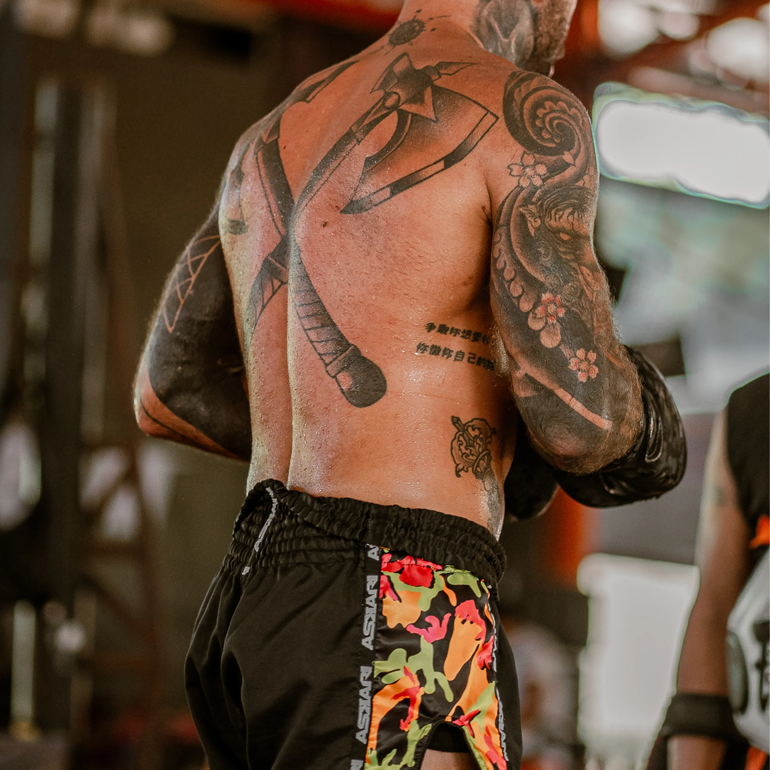 "MEDINA" MUAY THAI SHORTS - Image 3
