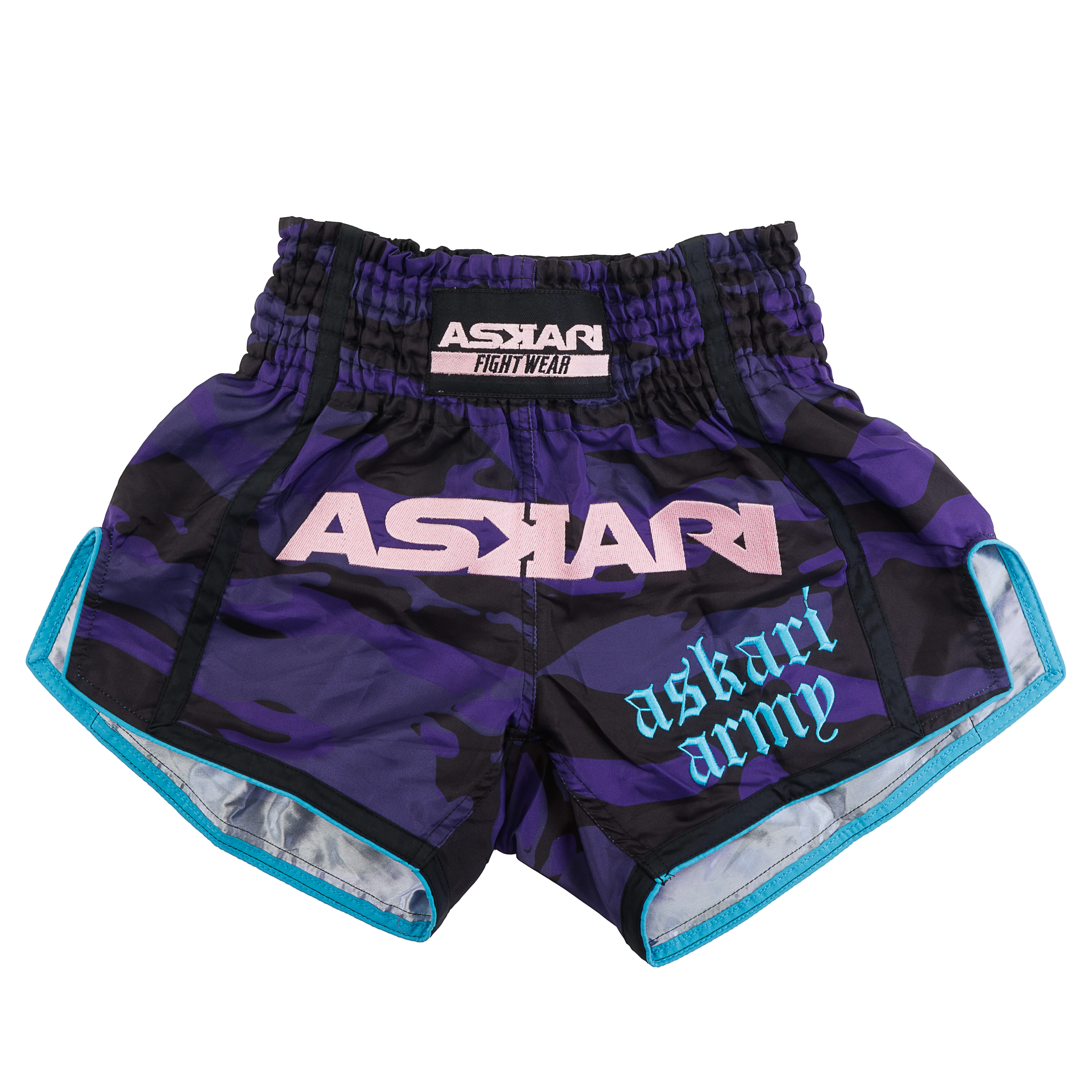 "PURPLE HAZE" MUAY THAI SHORTS - Image 3