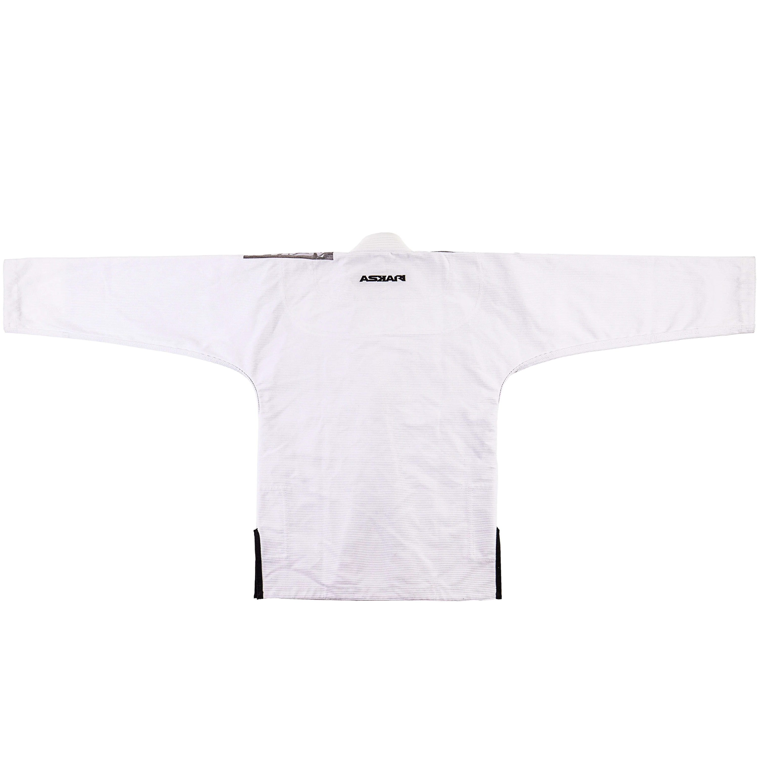 "SILVERBACK" BJJ GI KIMONO [WHITE/SILVER] - Image 5