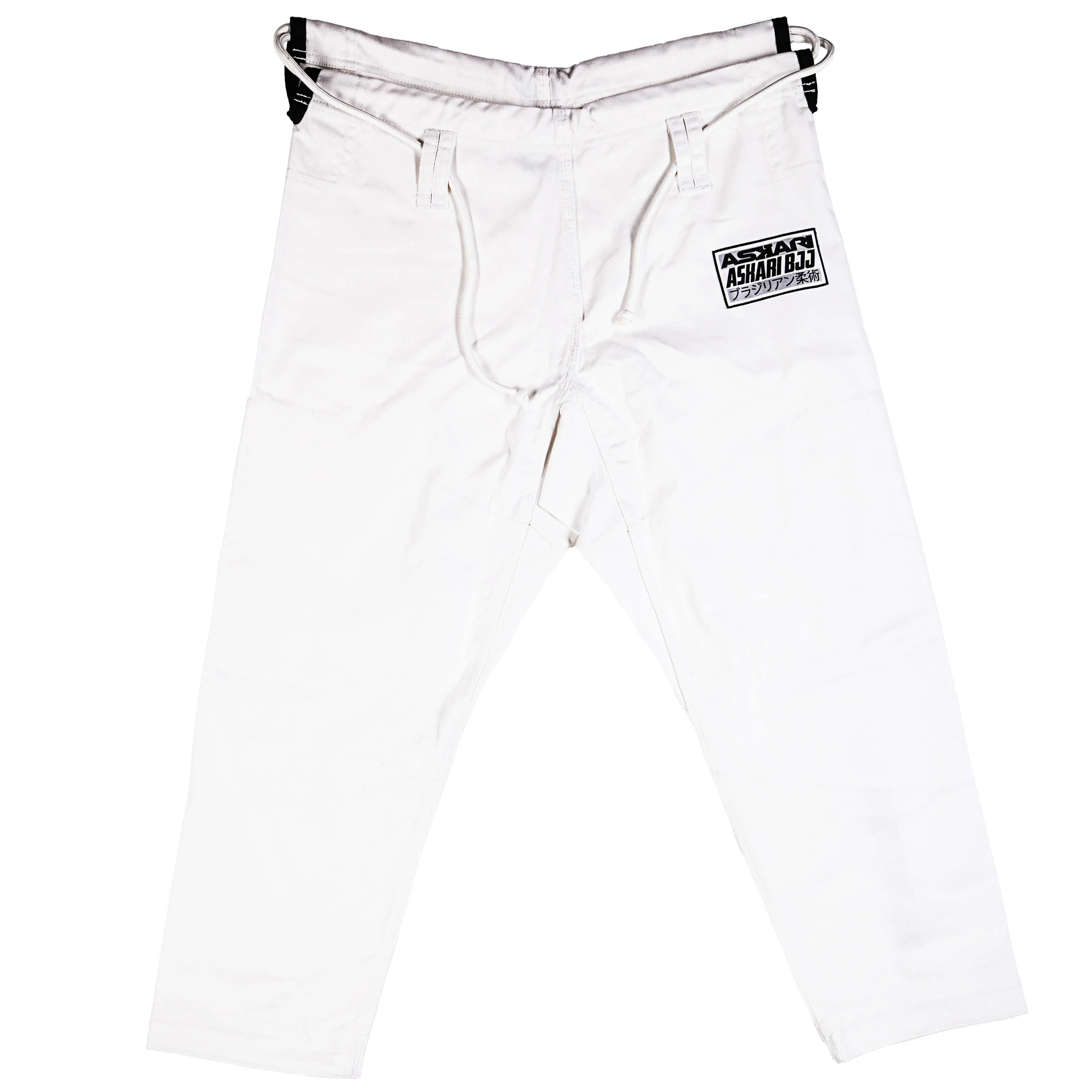 "SILVERBACK" BJJ GI KIMONO [WHITE/SILVER] - Image 9