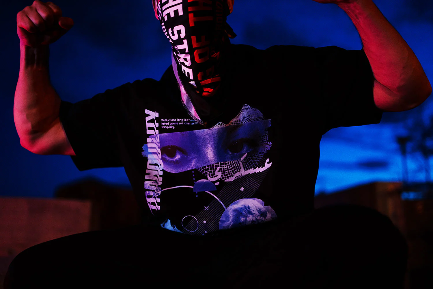 "TRANQUILITY" OVERSIZE T-SHIRT - Image 3