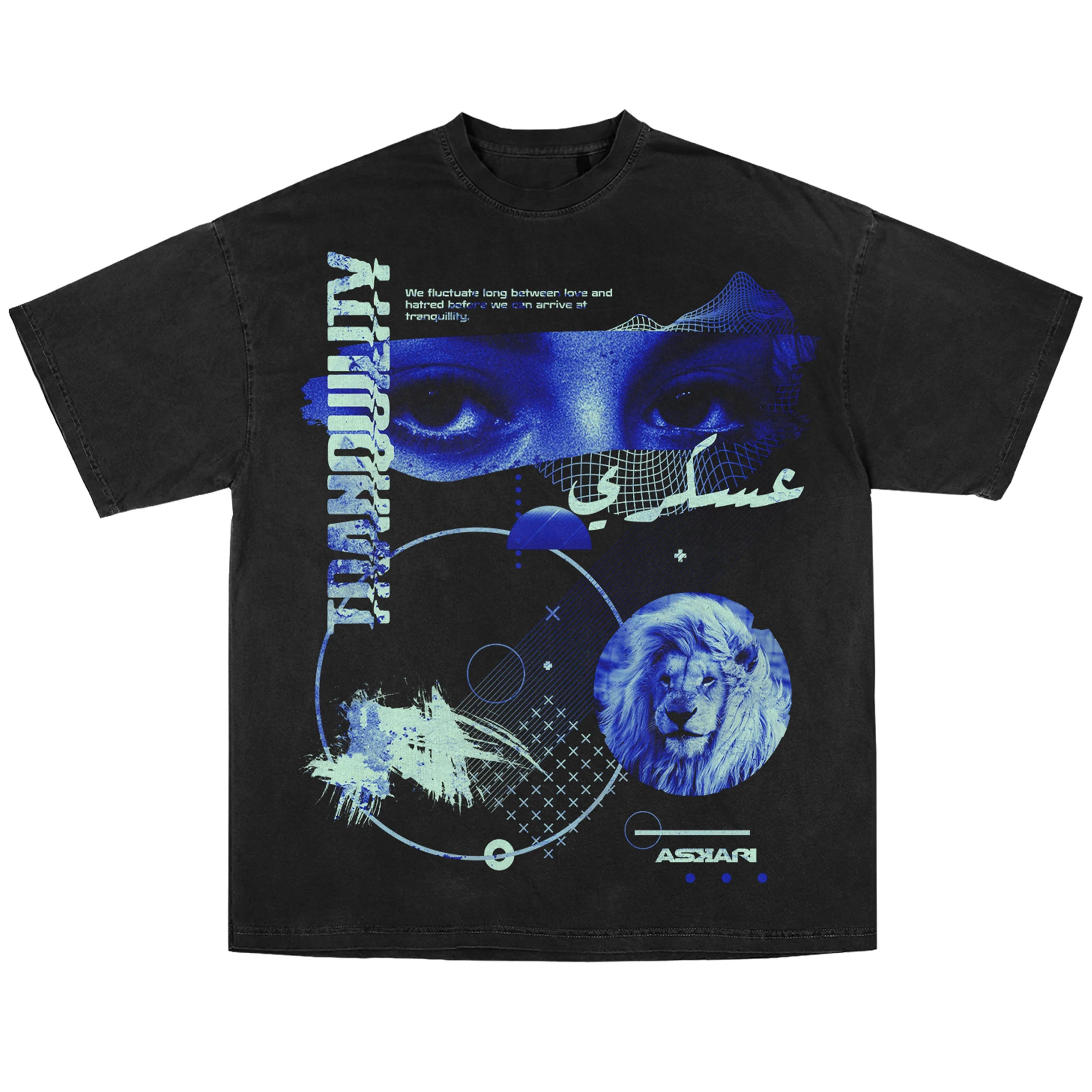 "TRANQUILITY" OVERSIZE T-SHIRT - Image 4