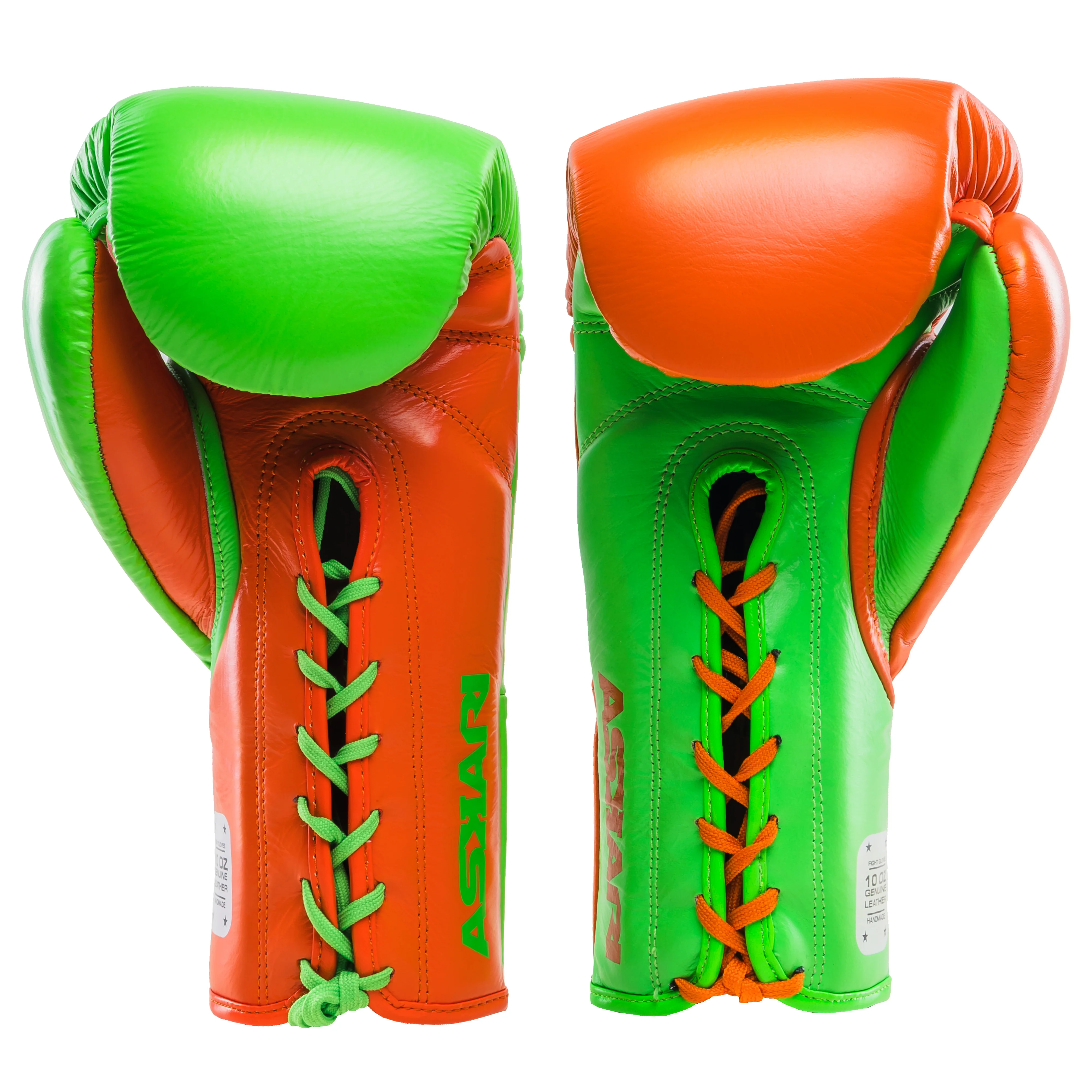 LACE UP PROFFESIONAL BOXING GLOVES [TOXIC] - Image 3
