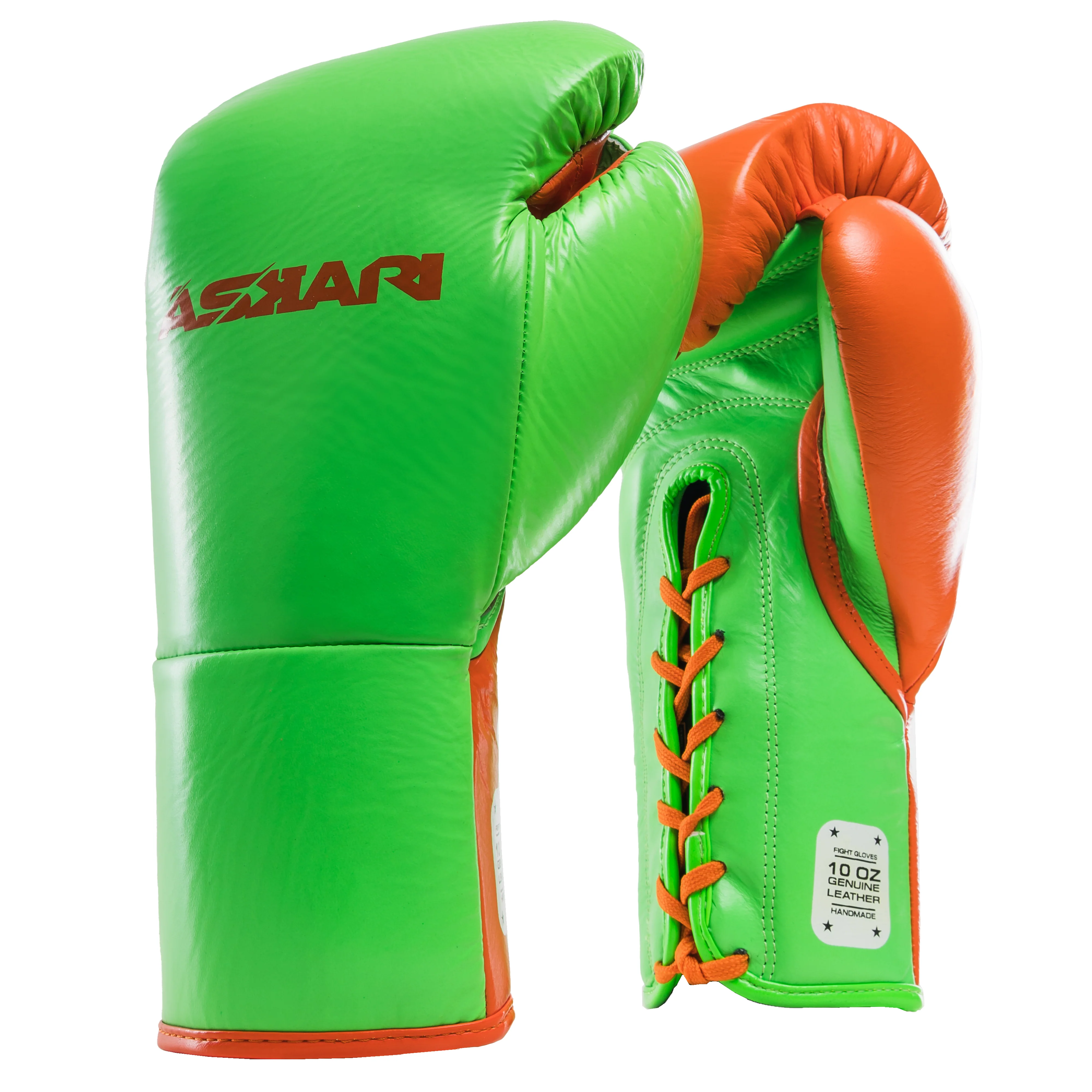 LACE UP PROFFESIONAL BOXING GLOVES [TOXIC] - Image 4
