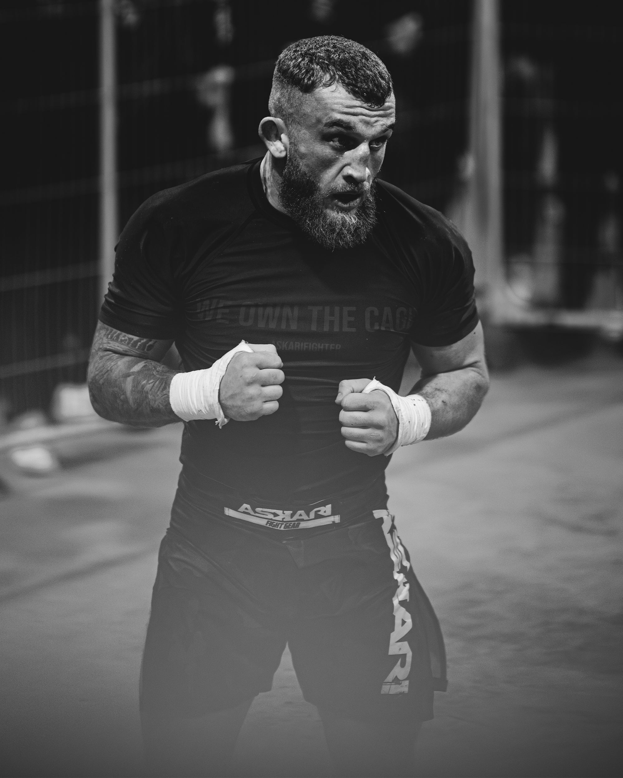 "WE OWN THE CAGE" RASHGUARD - Image 4