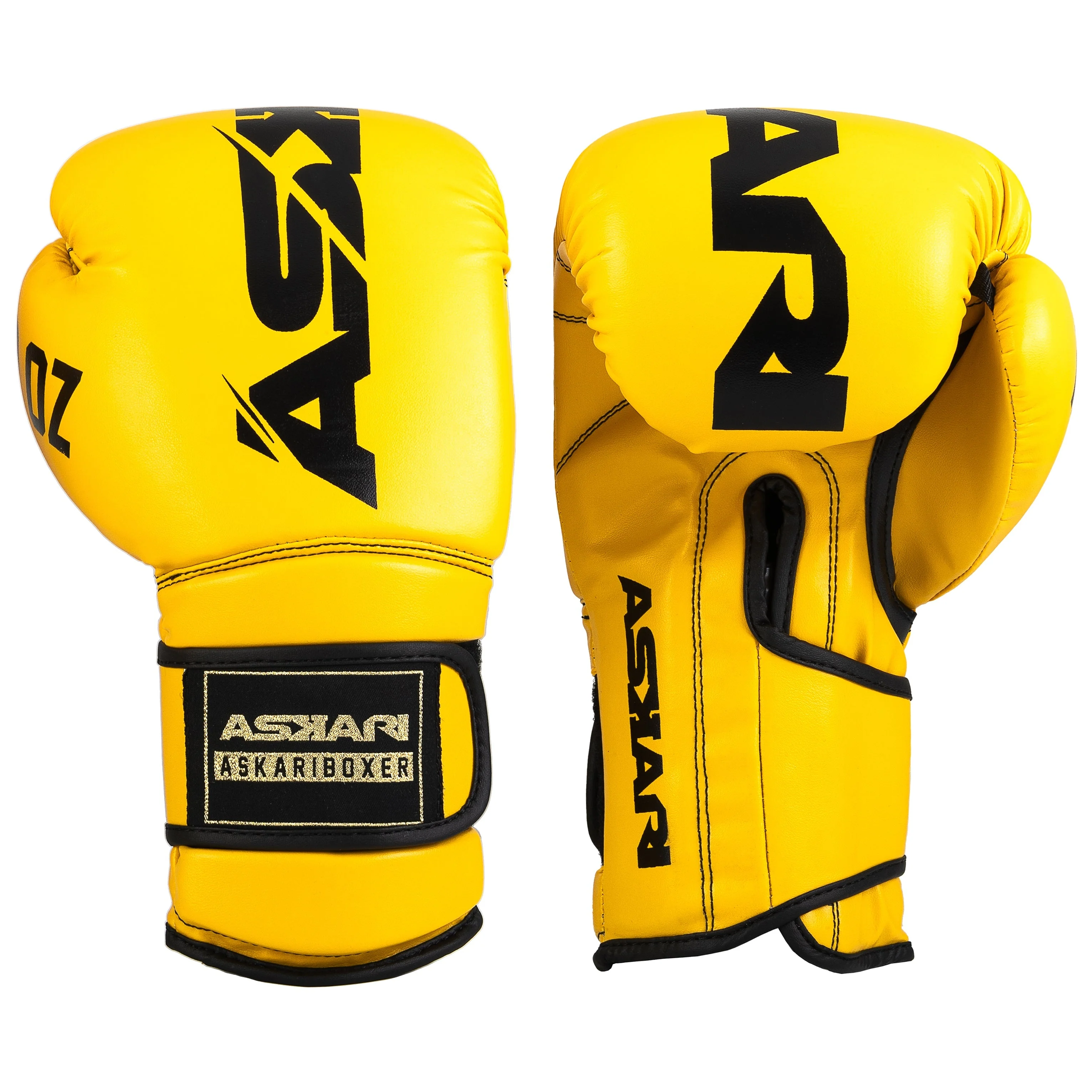 "YELLOW JACKET STING" BOXING GLOVES - Image 3