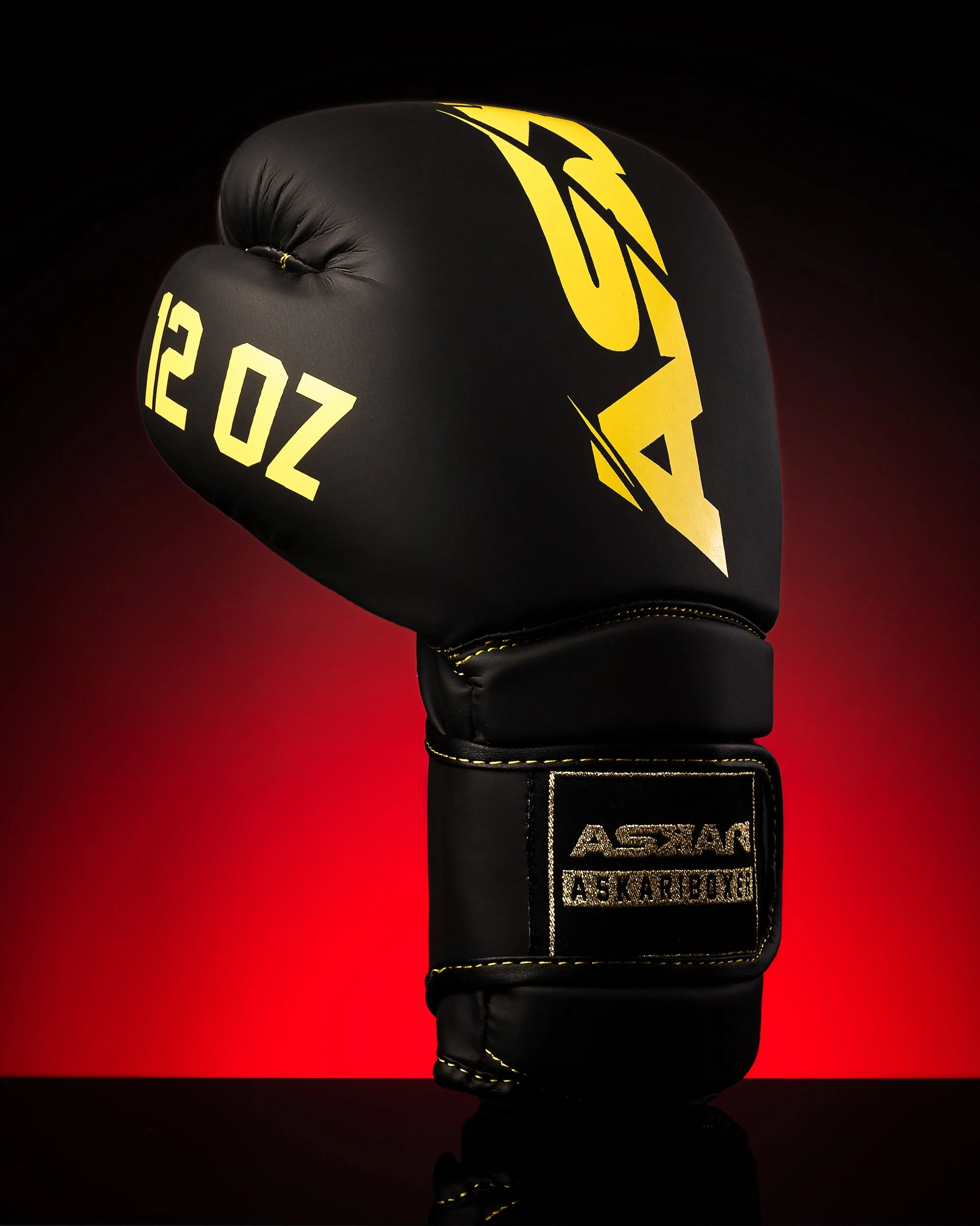 "YELLOW JACKET STING" BOXING GLOVES - Image 6